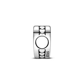 Pandora Moments Viking Heart hela, hopea, 792015C00_E046