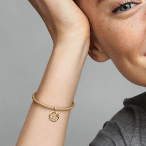 Pandora Moments Zodiac horoskooppihela, keltakullattu