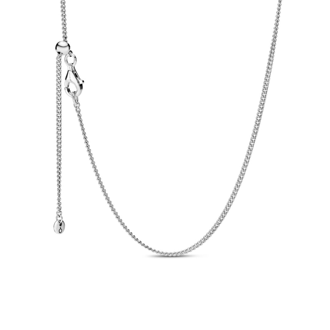 Pandora Moments panssariketju, hopea, 398283-60