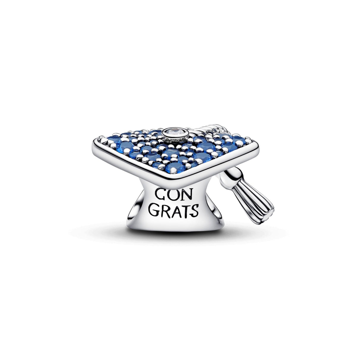 Pandora Sparkling Blue 2026 Graduation Cap hela, hopea, 794461C01