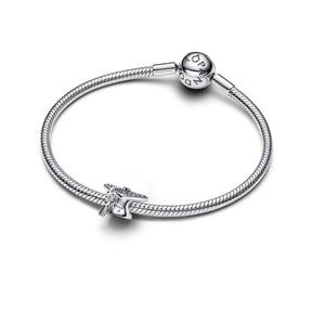 Pandora Sparkling Blue 2026 Graduation Cap hela, hopea, 794461C01