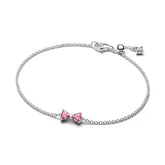 Pandora Timeless Bow Chain rannekoru, hopea, 594234C01
