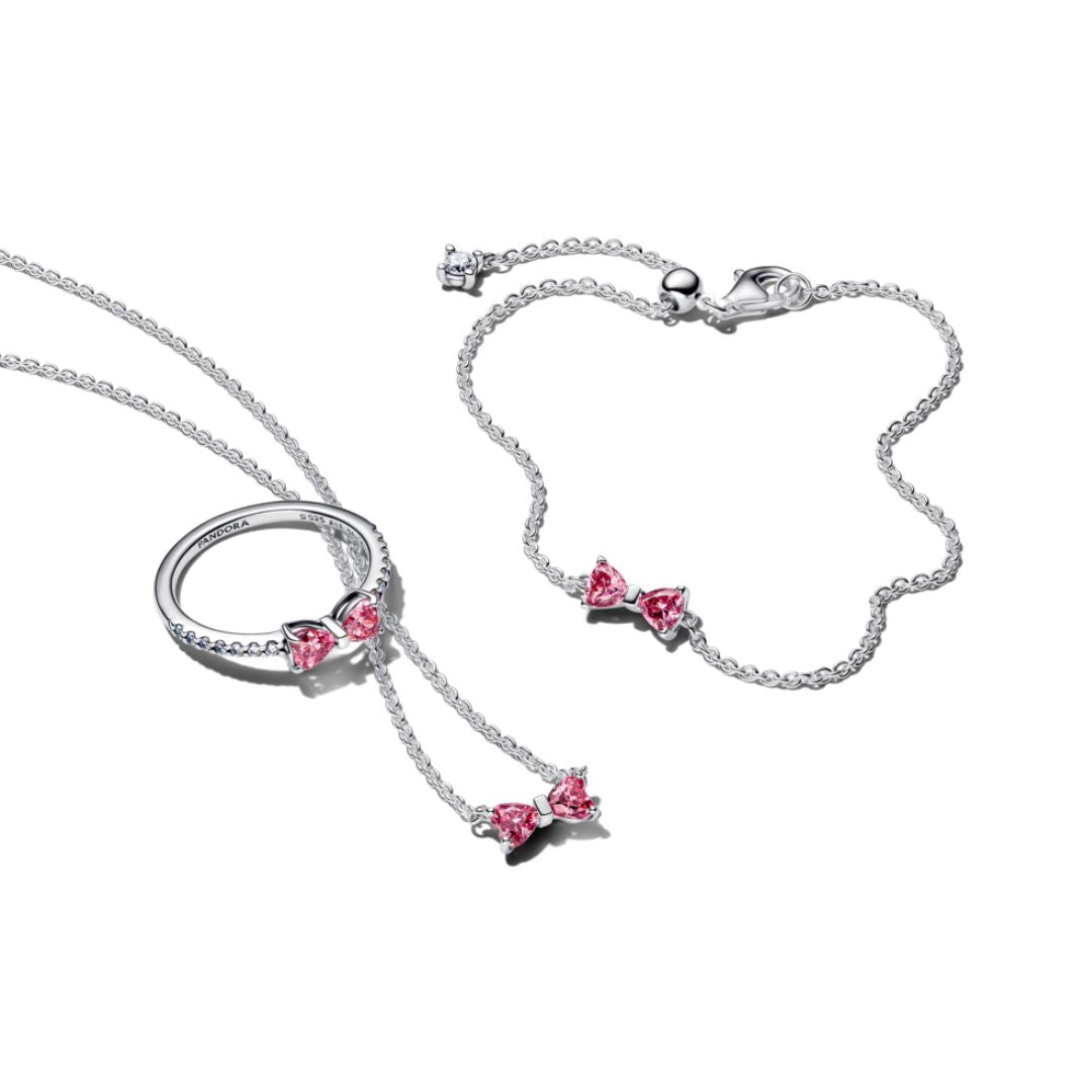 Pandora Timeless Bow kaulakoru, hopea, 394235C01-45