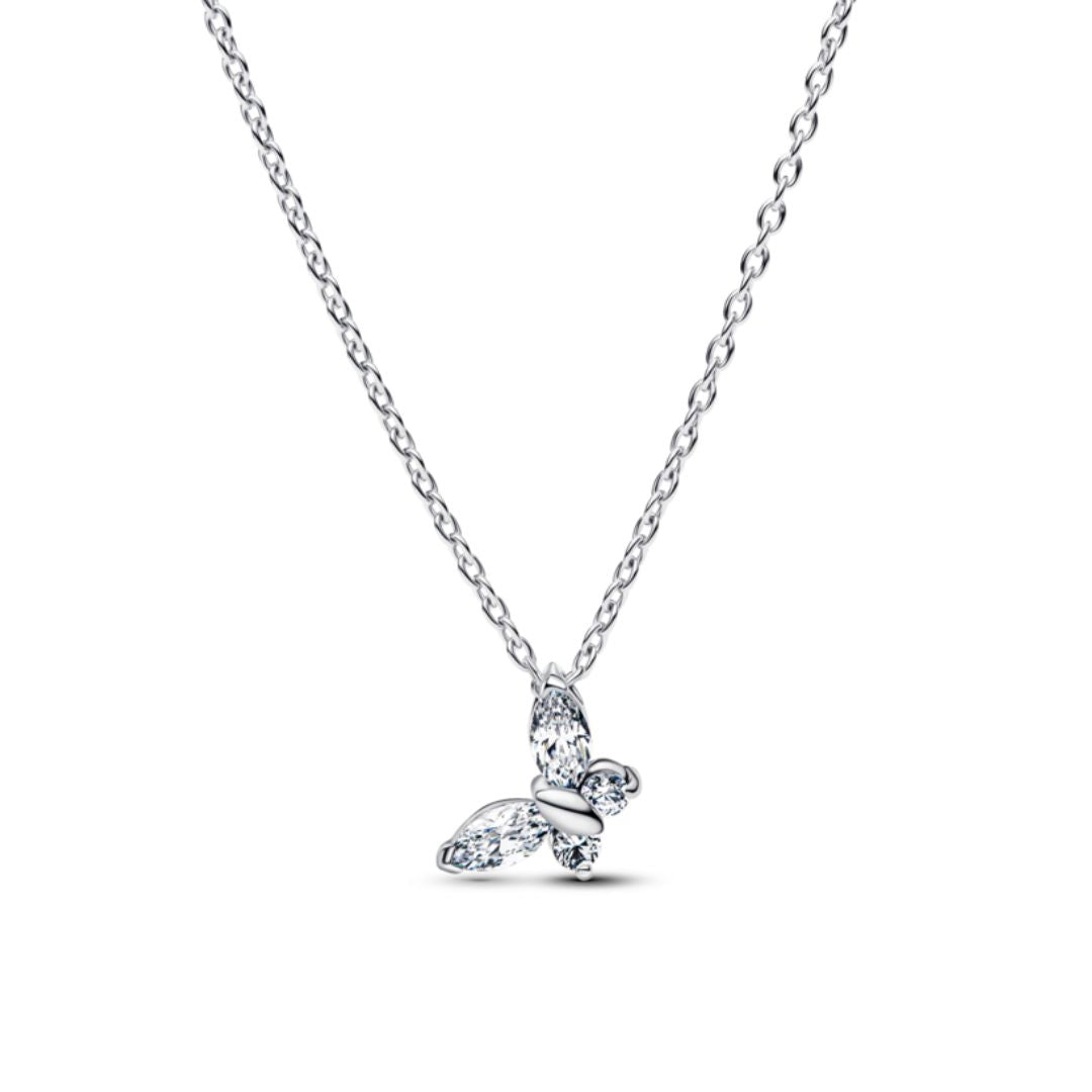 Pandora Timeless Butterfly Necklace, Silver, 394266C01-45