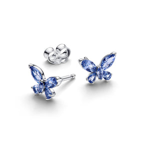 Pandora Timeless Butterfly tappikorvakorut, hopea, 294230C01