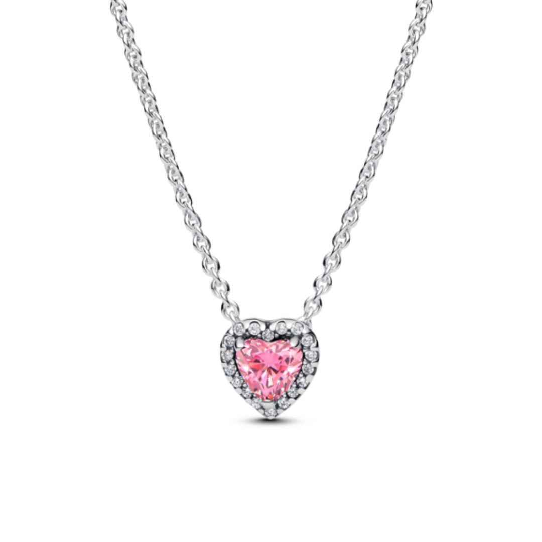 Pandora Timeless Elevated Heart kaulakoru, hopea, 398425C02-45