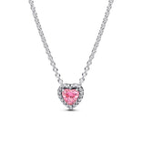 Pandora Timeless Elevated Heart kaulakoru, hopea, 398425C02-45