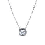 Pandora Timeless Halo Pendant Collier kaulakoru, hopea, 393560C02-45