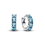 Pandora Timeless Light Blue rengaskorvakorut, hopea, 293851C01