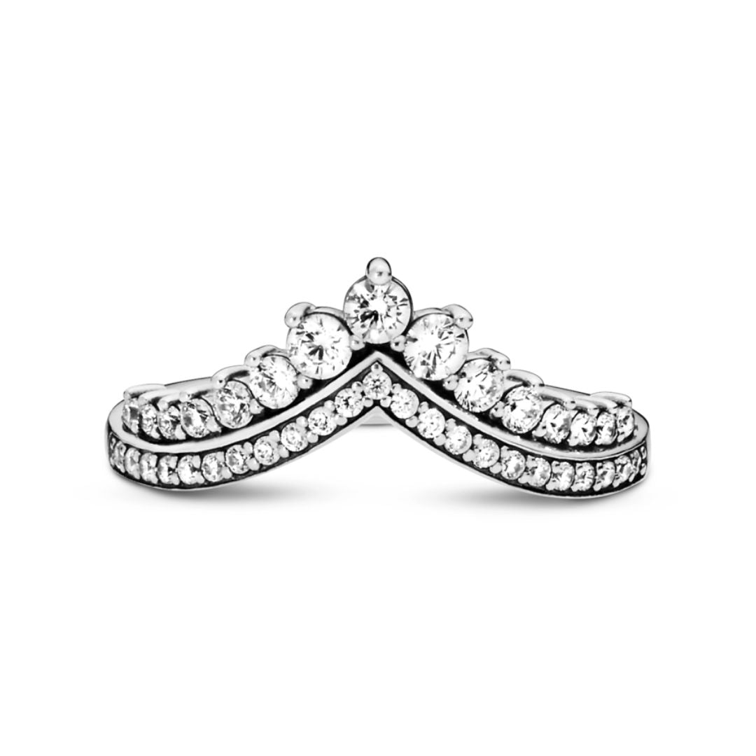Pandora Timeless Princess Wishbone sormus, hopea, 197736CZ