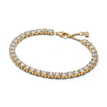 Pandora Timeless Sparkling Bold Tennis rannekoru, keltakullattu, 563539C01