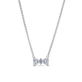 Pandora Timeless Sparkling Bow kaulakoru, hopea, 393509C01-45