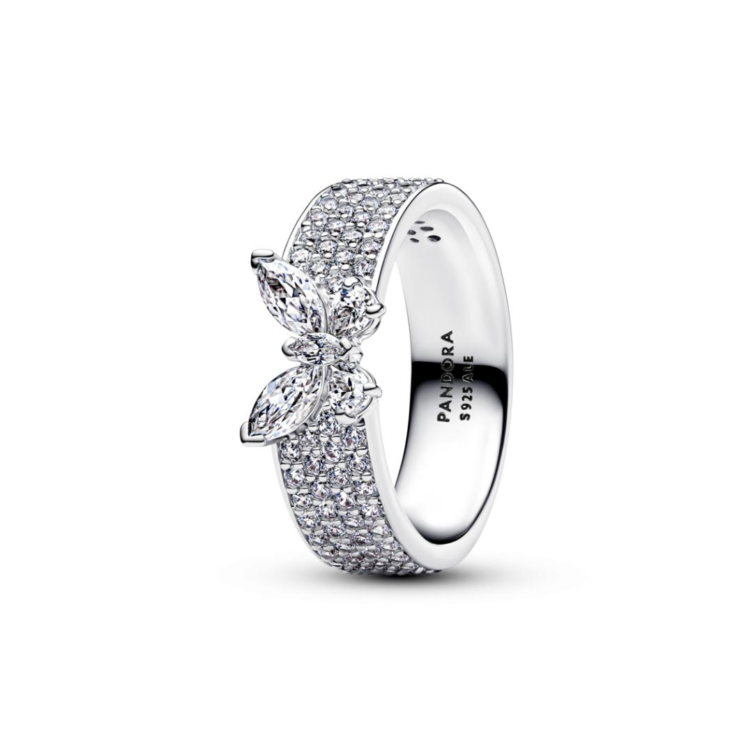 Pandora Timeless Sparkling Butterfly Bold sormus, hopea, 194270C01