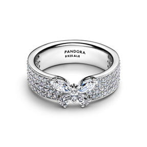 Pandora Timeless Sparkling Butterfly Bold sormus, hopea, 194270C01