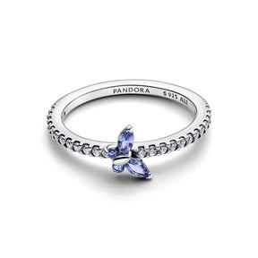 Pandora Timeless Sparkling Butterfly sormus, hopea, 194269C01