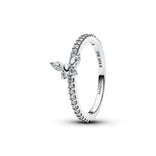 Pandora Timeless Sparkling Butterfly sormus, hopea, 194269C03