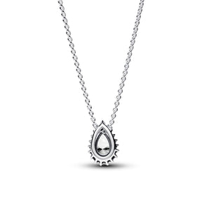 Pandora Timeless Sparkling Pear Halo kaulakoru, hopea, 392832C01-45