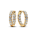 Pandora Timeless Sparkling Row Eternity rengaskorvakorut, keltakullattu 263002C01