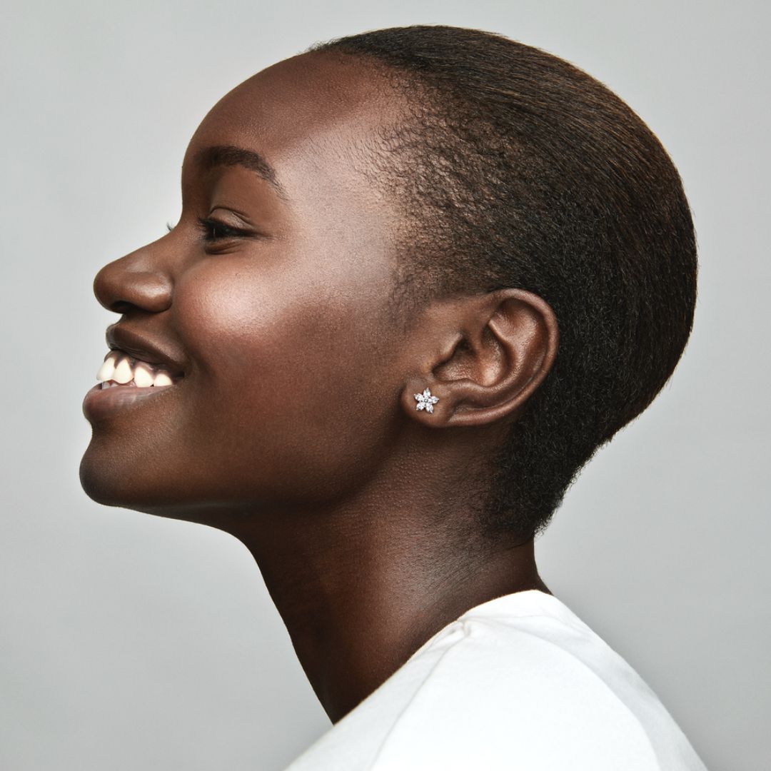 Pandora Timeless Sparkling Snowflake tappikorvakorut, hopea, 299239C01