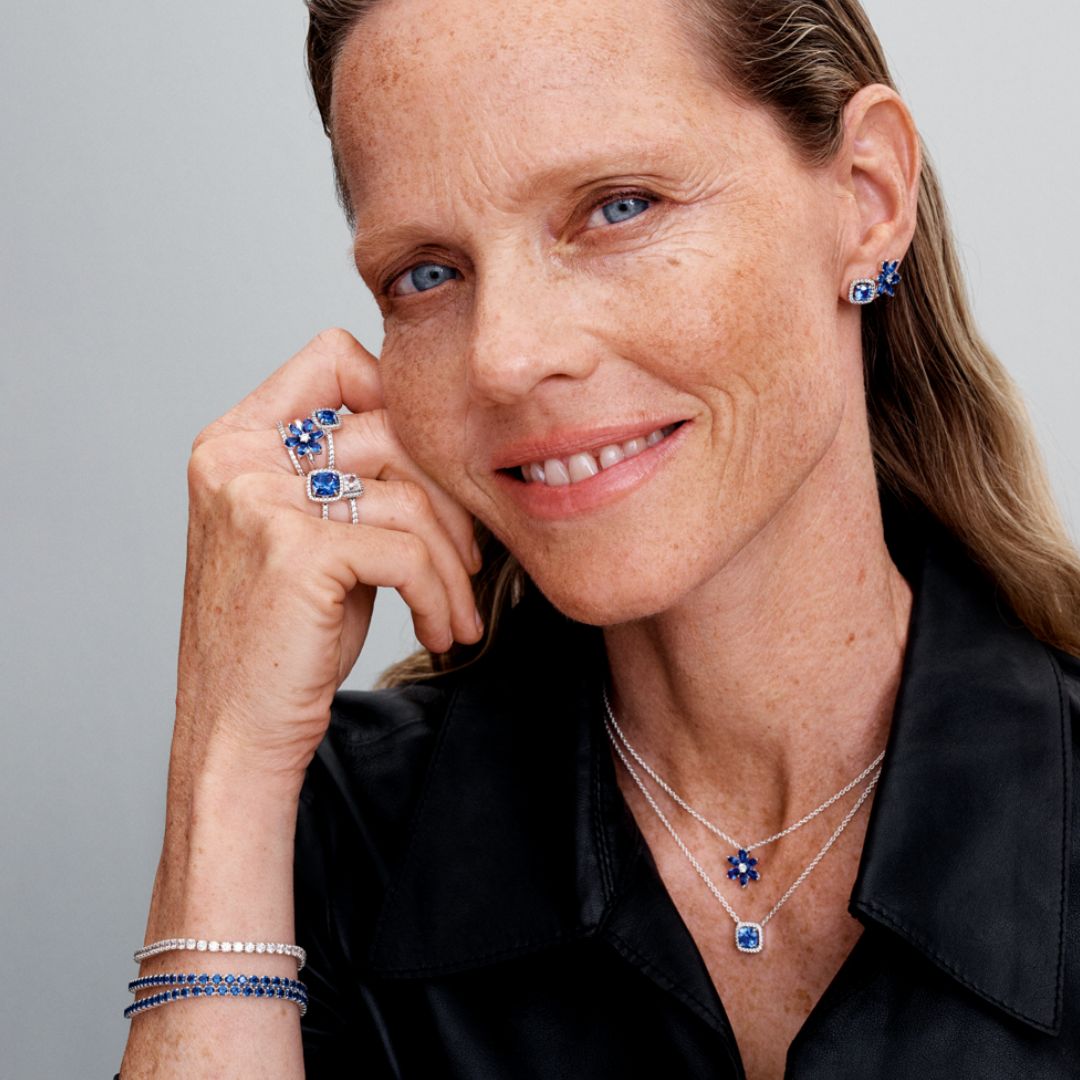 Pandora Timeless Sparkling Square Halo sormus, hopea, 193550C01