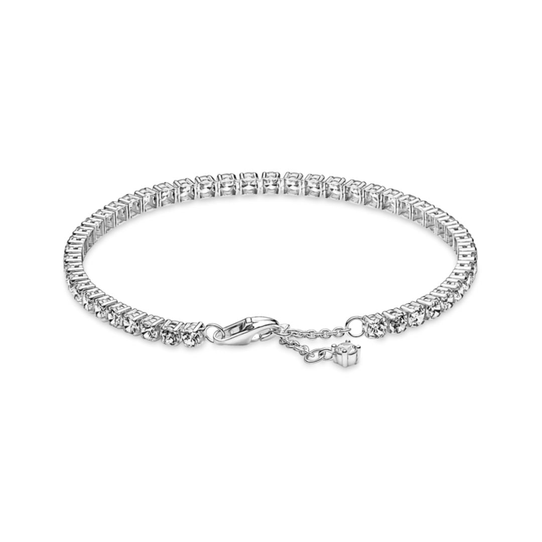 Pandora Timeless Sparkling Tennis rannekoru, hopea, 591469C01