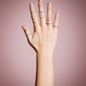 Pandora Timeless Sparkling Wishbone sormus, hopea, 196316CZ