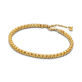 Pandora Timeless Sparkling Yellow Tennis rannekoru, keltakullattu, 561469C03