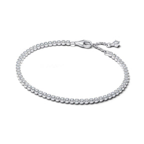 Pandora Timeless Sparling Tennis rannekoru, hopea, 593927C01
