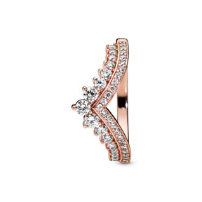 Pandora Timeless Wish Tiara sormus, ruusukullattu, 187736CZ