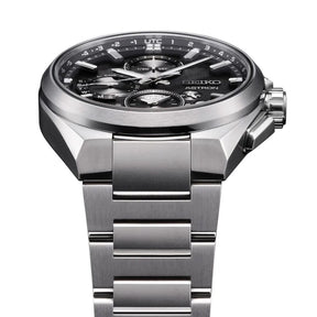 Seiko Astron GPS Solar Dual-Time Chronograph SSH163J1 rannekello