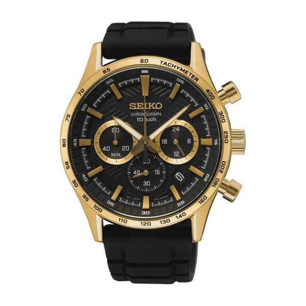 SEIKO セイコークロノグラフ ブラック ゴールド BRIGHTZ セイコー 時計 ブライツ フェニックス クロノグラフ