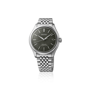 Seiko Presage Classic SPB465J1 rannekello, mustalla taululla