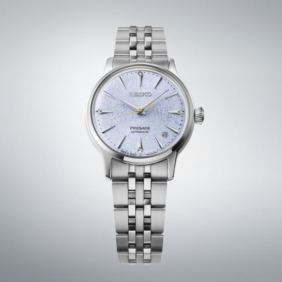 Seiko Presage Cocktail Time Frozen Skydiving Diamond naisten rannekello SRPL61J1