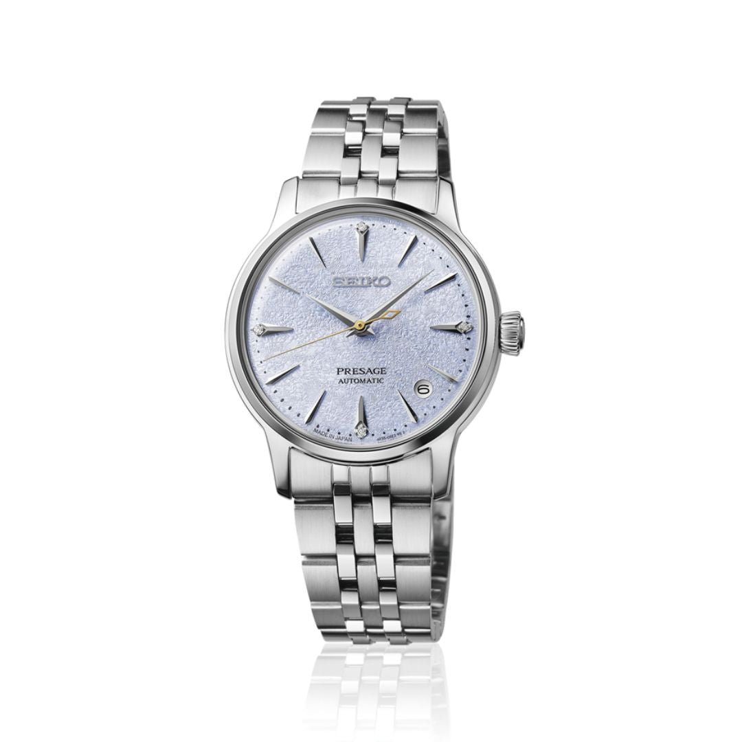 Seiko Presage Cocktail Time SRPL61J1 Frozen Skydiving Diamond naisten rannekello