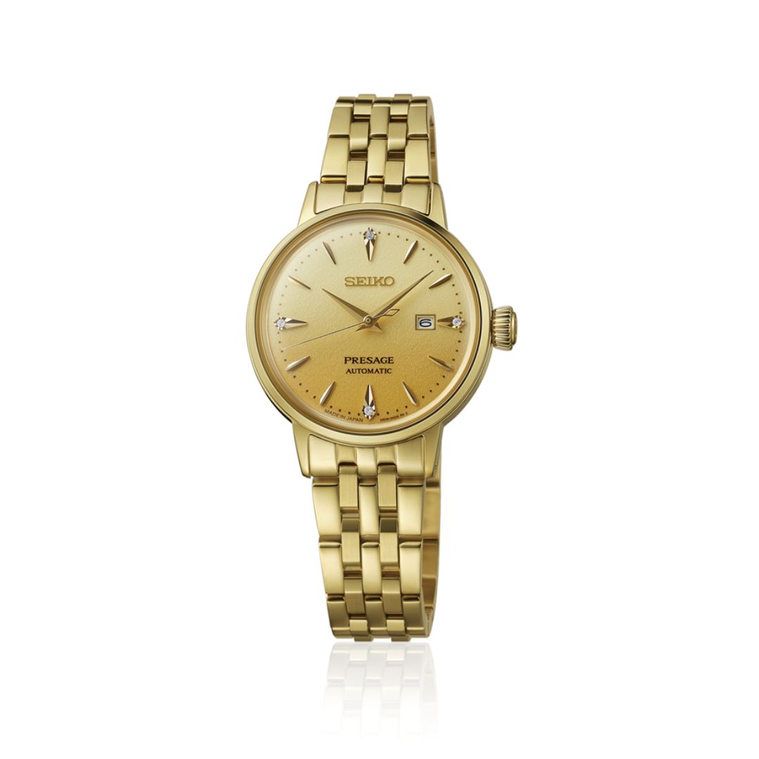 Seiko Presage SRE018J1 Cocktail Time Eggnog rannekello