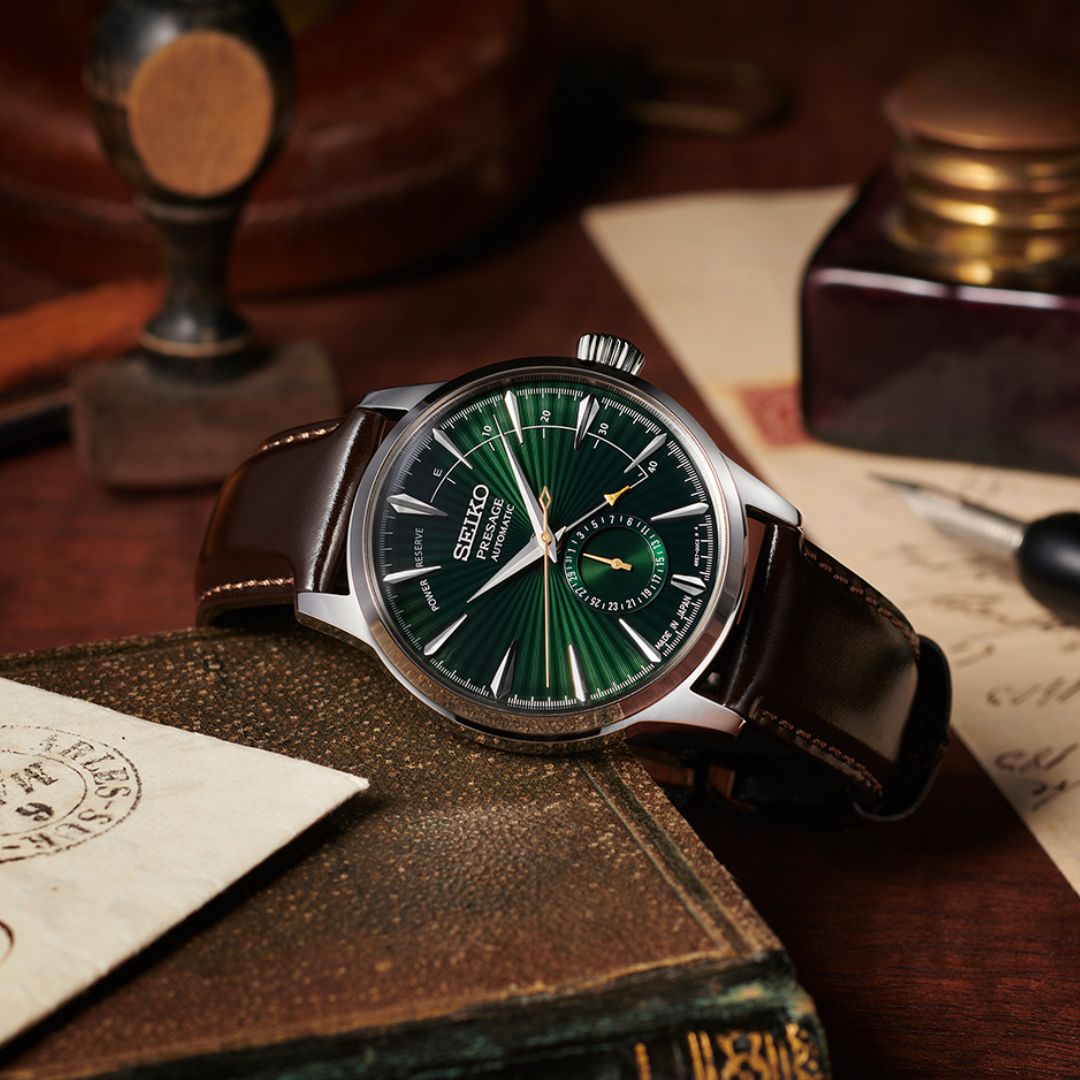 Seiko Presage Cocktail Time Midnight Mockingbird Watch, SSA459J1