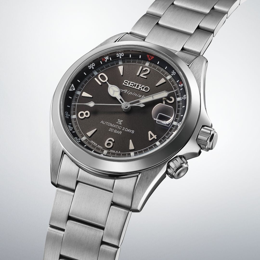 Seiko Prospex Land Alpinist SPB505J1 miesten rannekello kompassikehällä