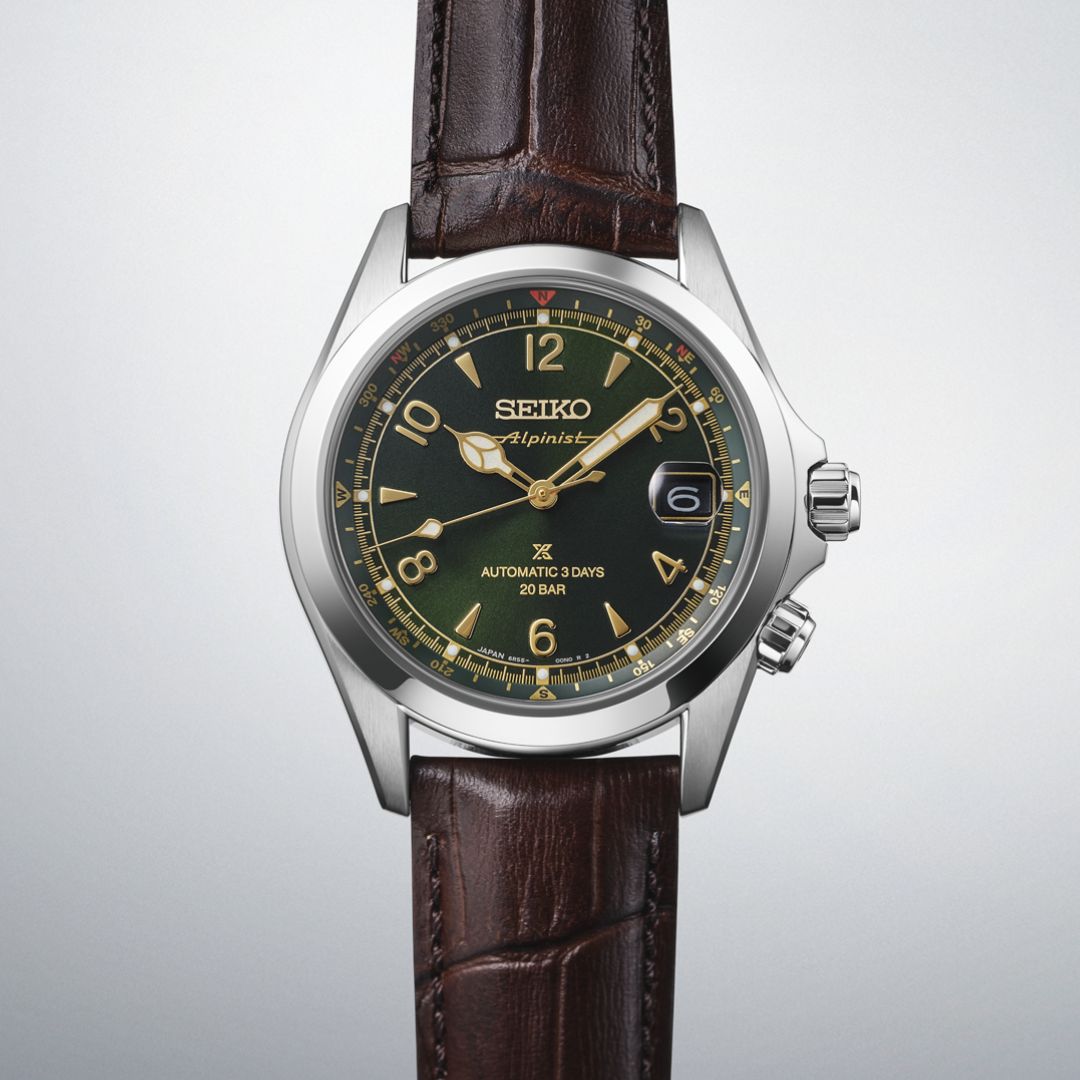 Seiko Prospex Land Alpinist SPB507J1 miesten rannekello kompassikehällä