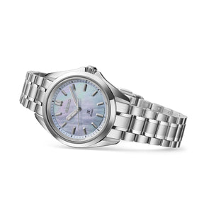 Seiko Prospex SUR607J1 rannekello vaaleansinisellä helmiäistaululla