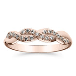 Silván Henrietta timanttisormus 0,15ct, 14K rosekultaa, Silván vihkisormukset