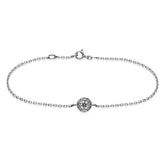 Silván Lauriel timanttirannekoru 0,23ct, valkokultaa, Silván timanttikorut