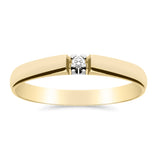 Silván timanttisormus 0,02ct, 14K keltakultaa, Silván timanttikorut - Silván - Laatukoru