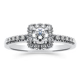 Silván Rosalie timanttisormus 0,47ct, 14K valkokultaa, Silván vihkisormukset