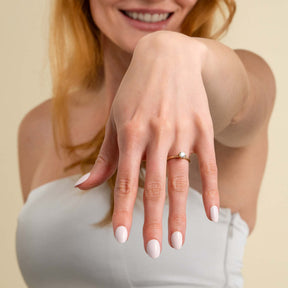 Silván Solitaire timanttisormus 0,50ct, keltakultaa, Silván vihkisormukset