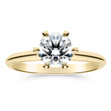 Silván Solitaire timanttisormus 1,02ct, 14K keltakultaa, Silván vihkisormukset