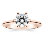 Silván Solitaire timanttisormus 1,02ct, 14K rosekultaa, Silván vihkisormukset