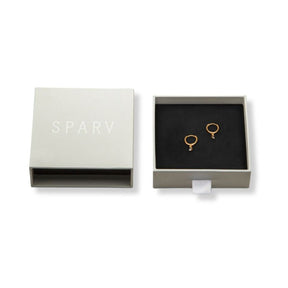 Sparv Petite Sparkling rengaskorvakorut hopeoitu, 1580201