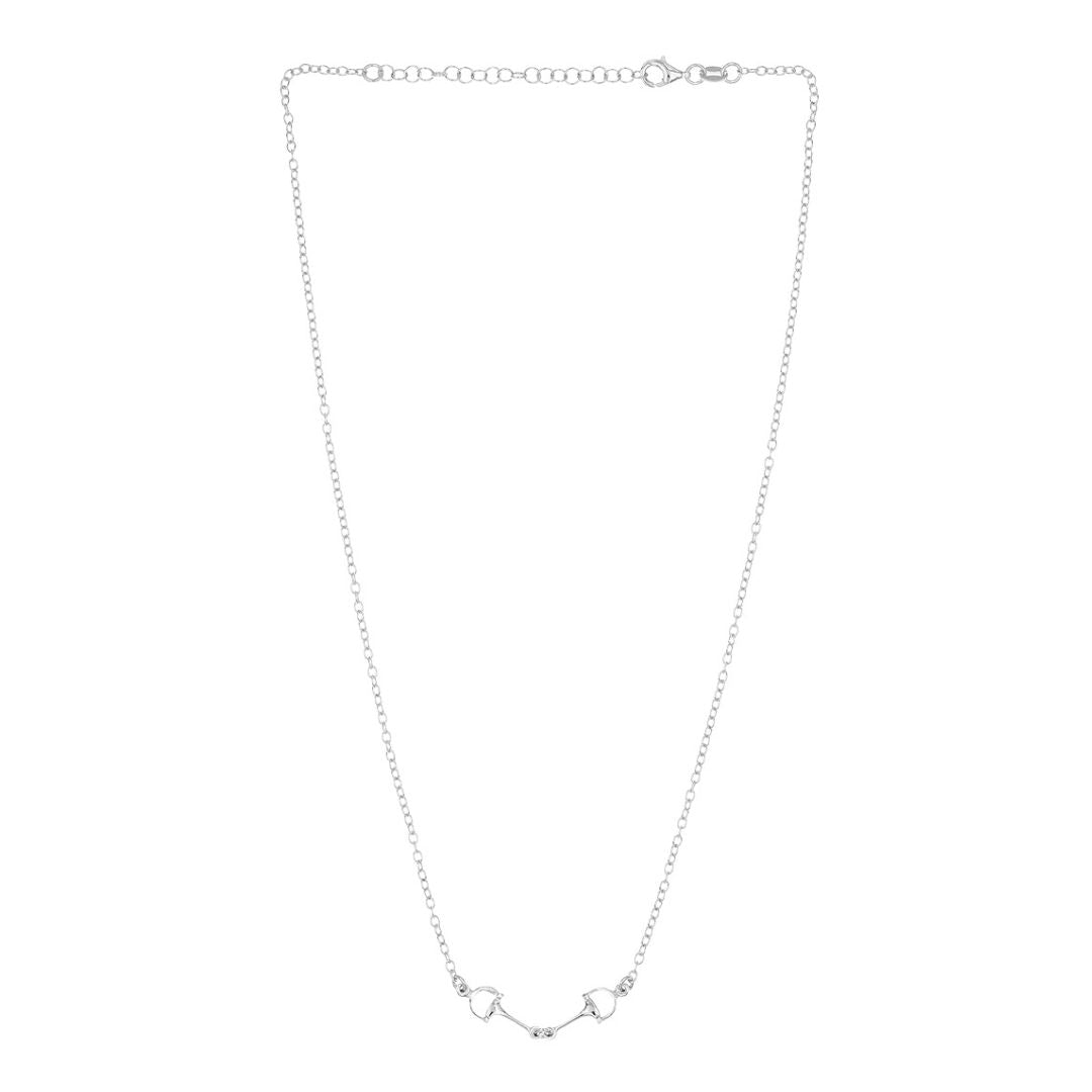 Stelle Necklace, Silver
