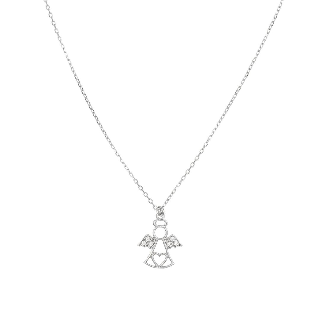 Stelle Pendant with Zircons, Silver, 0331HK4687