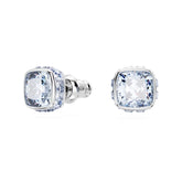 Swarovski Birthstone March korvakorut, vaalea metalli ja vaaleansiniset kristallit 5660800